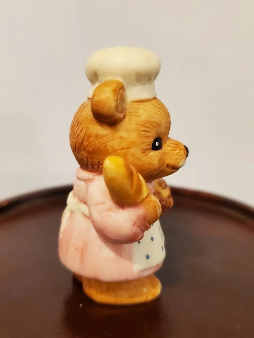 Vintage Homco Baker Bear Figurine Apron Loves of Bread 2